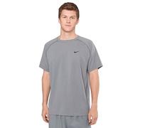 NIKE DV9815-084 M NK DF Ready SS T-Shirt Men's Smoke Grey/HTR/Black Size S