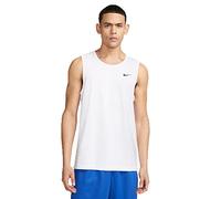 NIKE DV9841-100 M NK DF HYVERSE TANK Vest Men's WHITE/BLACK Size XL