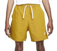 NIKE DX0619-716 M NK Club+ WVN Flow Short WASH Shorts Men's Bronzine/White Size M