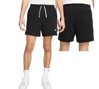 NIKE DX0731-010 M NK Club FT Flow Short Shorts Men's Black/White/White Size M