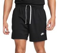 NIKE DX0735-010 M NK Club MESH Flow Short Shorts Men's Black/White Size 4XL