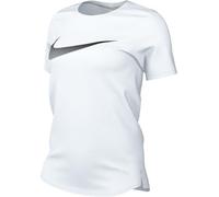 NIKE DX1025-100 W NK ONE DF SWSH HBR SS T-shirt Women's WHITE Size M