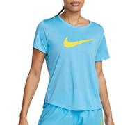 NIKE DX1025-416 W NK ONE DF SWSH HBR SS T-Shirt Women's Baltic Blue Size S