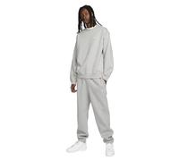 Nike DX1361-063 Solo Swoosh Sweatshirt Men's DK Grey Heather/White Size M