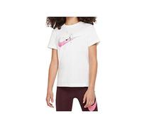 NIKE DX1706-100 G NSW TEE BF Shine T-Shirt Unisex White Size S