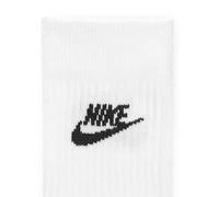 Nike - Sportswear Everyday Essential Crew Socks 3-Pack - Sports socks size L, grey/white