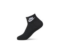 Nike Everyday Essential Ankle Socks (3 Pairs) - Black 5-8