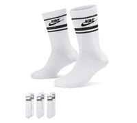 NIKE DX5089-103 Sportswear Everyday Essential Socks Unisex White/Black/Black L
