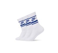 NIKE DX5089-105 Sportswear Everyday Essential Socks Unisex White/Game Royal/Game Royal M