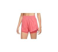 NIKE DX6016-894 W NK ONE DF HR 3IN 2N1 Short Shorts Women's Rose Size M