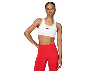 Nike DX6815-100 Swoosh High Support Sports Bra Women's White/White/Black Size 3XC-E