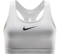 Nike Women's Swoosh High Support Sports Bra - White/Black - Size: L C-E