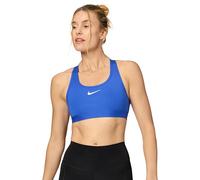 NIKE DX6821-405 W NK SWSH MED SPT Bra Sports Bra Women's Hyper Royal/Black Size L
