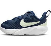 NIKE DX7615-409 Star Runner 4 Men Midnight Navy/Volt Tint-Dusty Cactus UK 6.5