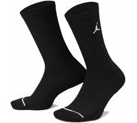 Jordan Everyday Crew Socks (3 pairs) - Black - Polyester 5-8