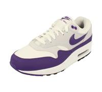 NIKE Men's Air Max 1 Sc Sneaker, White Field Purple Football Grey Black, 7.5 UK