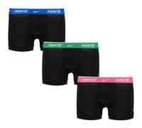 Nike Eday Trunk Boxers 3 Units Black S Men