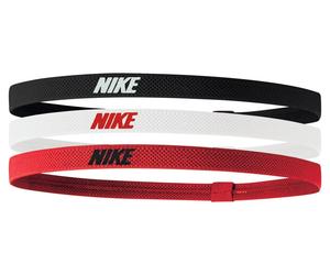 Nike Elastic Hairband Hairbands Sports Headband Hair Tie 3 Pack