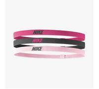 Nike Elastic Headband 2.0 3-Pack - Spark Pink/Gridiron/Prism Pink for Running and Training