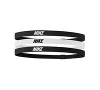 Nike Elastic Headbands 2.0 - 3 Pack for Comfortable Running and Training in Black/White