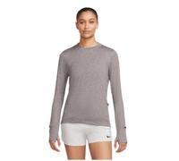 Nike Element Crew Size XL Women's Running Top in Silver Lilac - Lightweight, Breathable Design for Training and Performance
