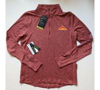 NIKE ELEMENT TRAIL RUNNING DRI FIT HALF ZIP LONG SLEEVE TOP CU8766-652 - WOMEN S