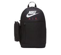 Nike Elemental Backpack, Black/Black/Red, One Size, Backpack