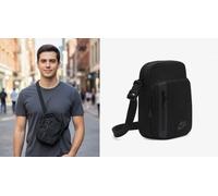 Nike Elemental Crossbody Tech Shoulder Bag Black DN2557-010 Sleek Smart Design