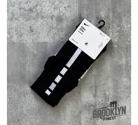 Nike Elite Crew Basketball Socks Black Training Performance Genuine Size UK 2-5