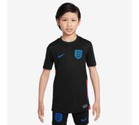 England 2025 Stadium Away (Women's Team) Older Kids' Nike Dri-FIT Football Replica Shirt - Black - Polyester M