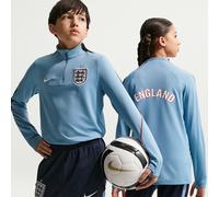 Nike England 2026 Kids Dri FIT Strike Drill Top Work Blue Obsidian White Speed Red