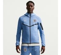 Nike England 2026 Tech Fleece Windunner Hoodie Work Blue White Wstr