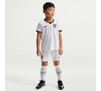 England 2026 Stadium Home Younger Kids' Nike Football Replica 3-Piece Kit - White - Polyester S