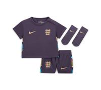 Nike England Away Babykit 2024 3-6 Months Purple