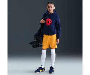 Nike Erling Haaland Academy Older Kids' Dri-FIT Football Shorts - Yellow - Polyester M