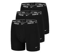 Nike Essential Cotton Stretch Boxer shorts 3 Pack Men - black, black, Size S