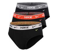 Nike Nq00ke1283 Brief Slips 3 Units Black XL Men
