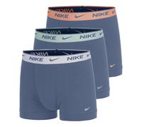 Nike Essential Cotton Stretch Trunk Boxer shorts 3 Pack Men - blue, orange, Size XL