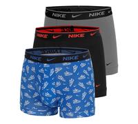 Nike Essential Cotton Stretch Trunk Boxer shorts 3 Pack Men - light blue, Size S