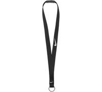 Nike NS6050-091 Essential Lanyard, Free Size, Black/White, Multicolor (Black / White), 縦42cm×横2cm×高さ0.9cm