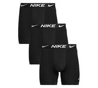 Nike Essential Micro 3 Pack Boxer Briefs, Black, Size M, Men Black