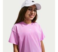 Nike Essential Older Kids' (Girls') T-Shirt - Purple - Cotton S