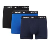 Nike 3 Pack Waistband Trunks - Blue M