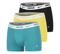 Nike Everyday Cotton Stretch Boxer Shorts 3 Pack Men - Black, Multicoloured, Size XL