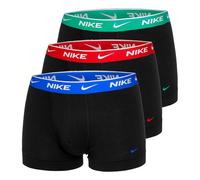 Nike Everyday Cotton Stretch Boxer Shorts 3 Pack Men - Blue, Multicoloured, Size M