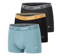 Nike Everyday Cotton Stretch Boxer Shorts 3 Pack Men - Light Blue, Dark Grey, Size L