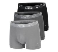 Nike Everyday Cotton Stretch Boxer Shorts Men - Black, Grey, Size M