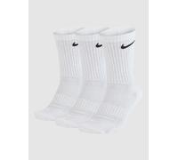 Nike Everyday Cushioned Tennis Socks 3 Pack Unisex - white, black, Size 46-50