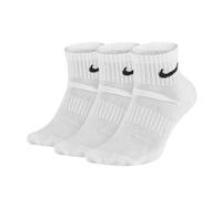 Nike Everyday Cushion Ankle Socks - 3-Pack, White, Men's