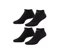 NIKE EVERYDAY CUSHIONED NO SHOW GOLF SOCKS - 3 PACK / BLACK